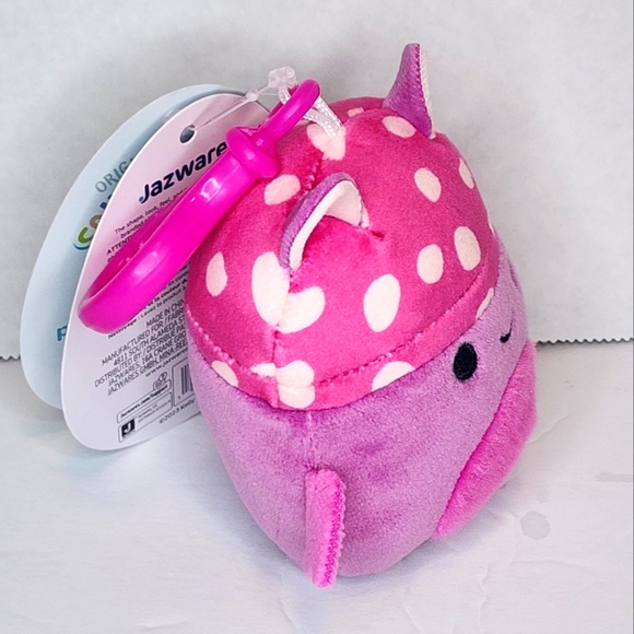 COSIMO 🍄 Mushroom Bat Clip Legendary Collection Original Squishmallow ☆ NWT ☆ - Picture 5 of 8